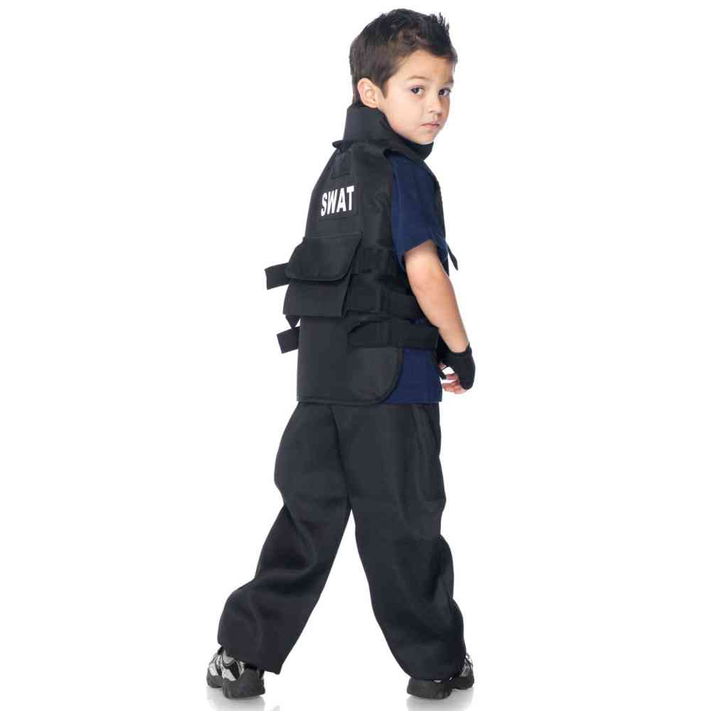 Leg Avenue - Swat Officer Kinderkostüm - Schwarz
